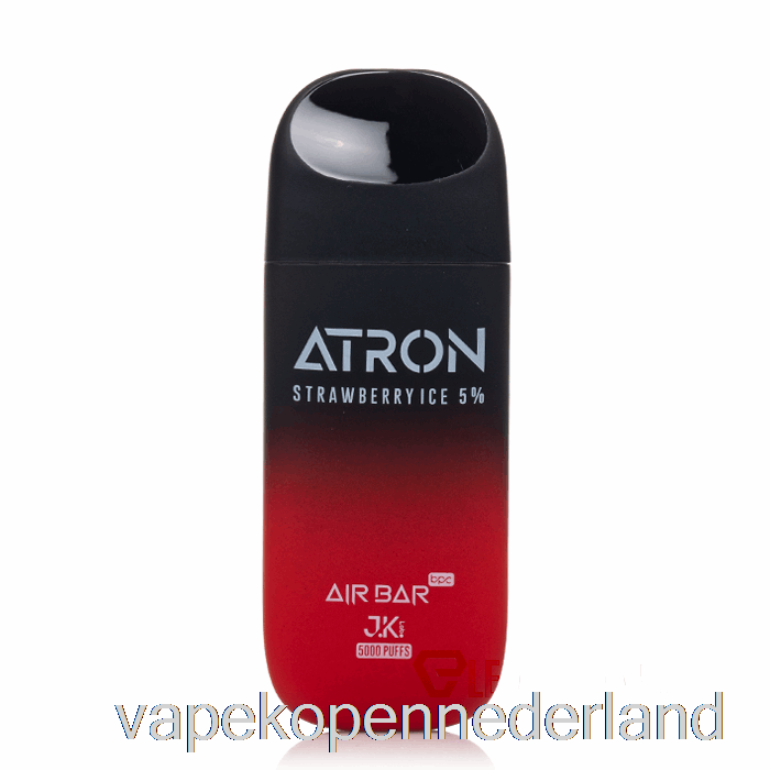 Vape Nederland Air Bar Atron 5000 Wegwerp Aardbeienijs